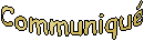 Communiqu